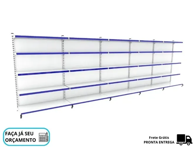 Gondola de Parede Polar 5 Bandejas 