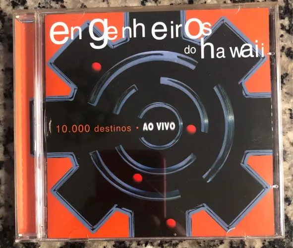 Engenheiros do Hawaii - 10.000 Destinos: Ao Vivo (CD)