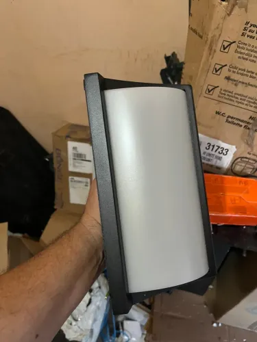 Luminária externa motorhome