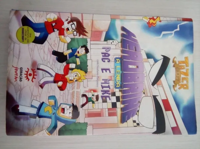 Herobrine: A Lenda de Pac e Mike - Livro Minecraft