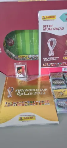 Álbum Numerado Exclusivo Colecionador Copa Do Mundo 2022 - Completo