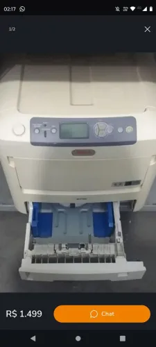 Impressora laser oki c710