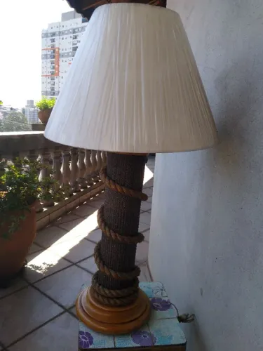 Abajur de corda náutico