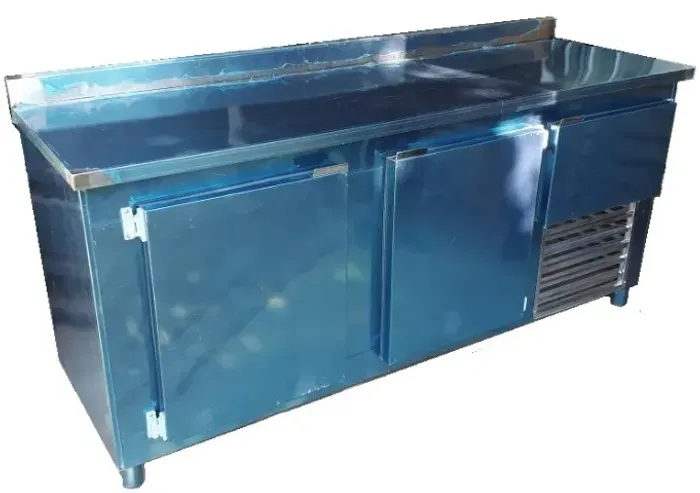 Balcão Serviço Inox 1,75m