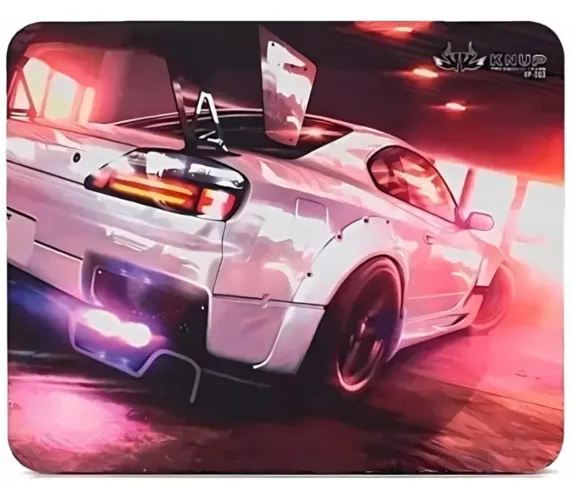 Mouse pad Mousepad gamer 21 x 25 cm knup novo lacrado