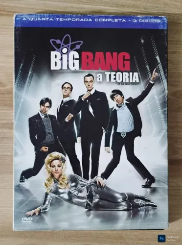 Big Bang Theory 4° Temporada Completa 3 DVDs