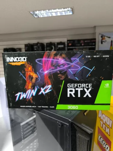Placa de Vídeo GeForce RTX 3060 INNO3D Twin X2