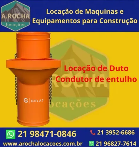Locação de Dutos de Entulho