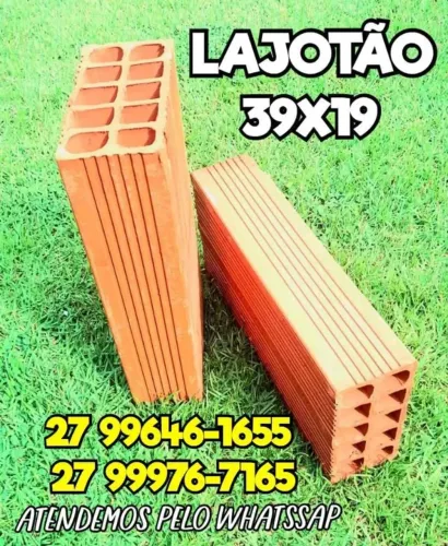 Lajotão 39X19 / Preço de Fabrica / Pronta Entrega / Pagamento no Ato da Entrega