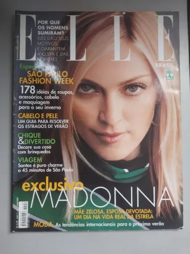 Revista Elle Brasil Madonna