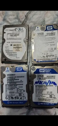 Vendo vários hds diversas marcas