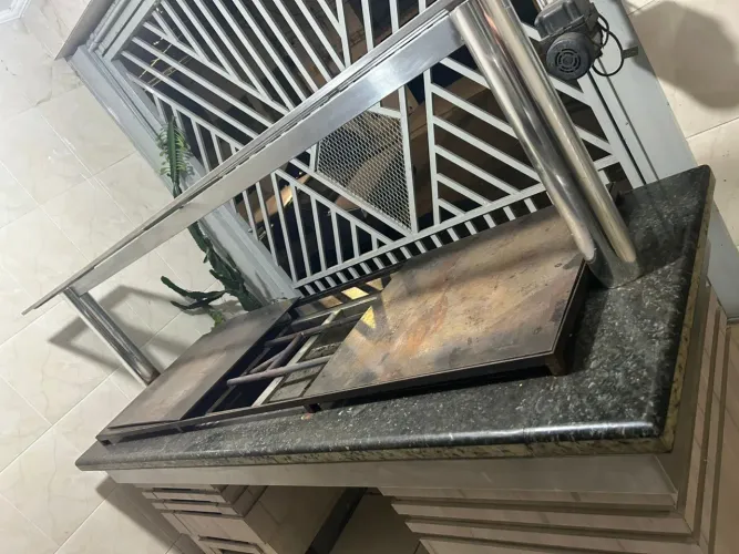 Buffet a Gás com Mármore e Chapa
