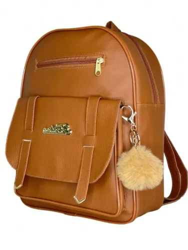 Mochila Feminina, Bolsas E Mochilas Femininas De Couro Ecológico