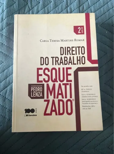 Livro Direito do Trabalho Esquematizado - 2ª Edição