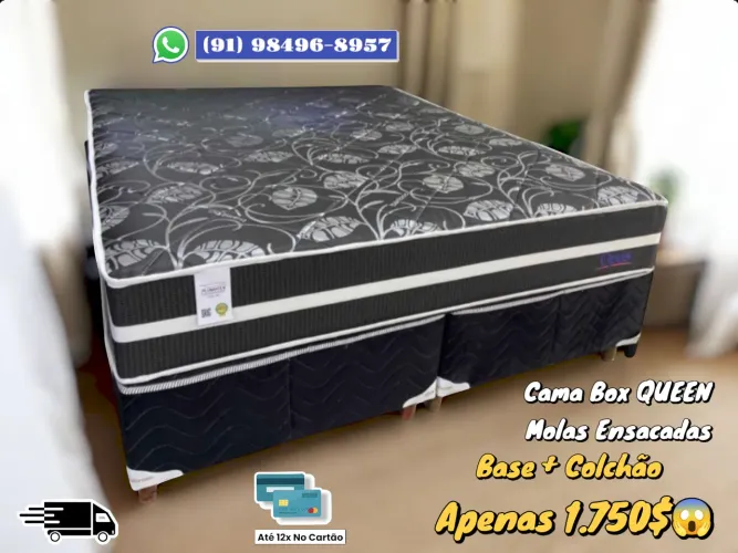 CAMA QUEEN MOLAS ENSACADAS