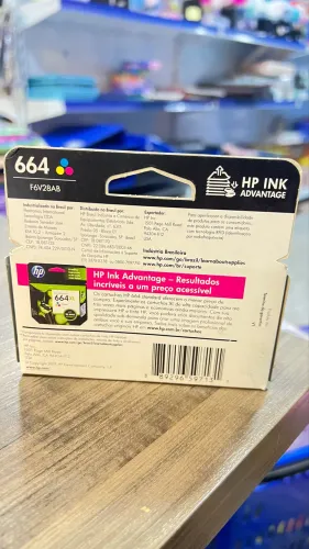Cartucho 664 Hp colorido original 