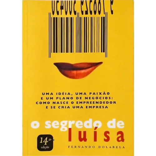 Livro O Segredo De Luísa Uma Ideia, Uma Paixão e Um Plano de Negócios