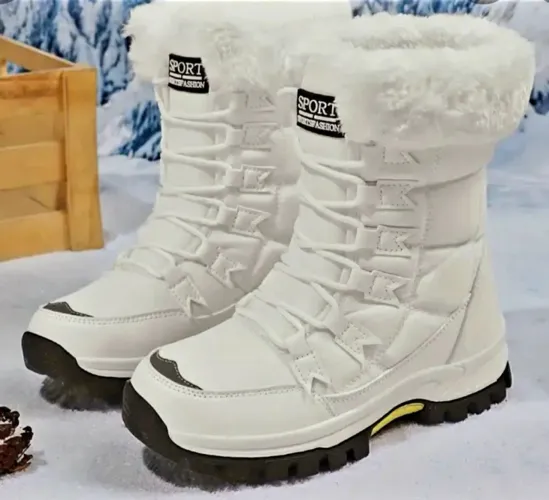 Bota de neve feminina. Tamanho: 34 ao 41