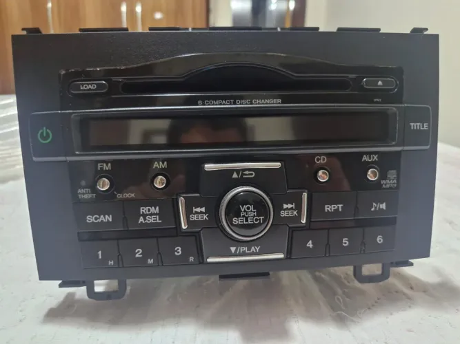 Rádio  Original Honda CR-V EXL 2007-2011 | CD C/ Defeito | USB e Rádio OK!