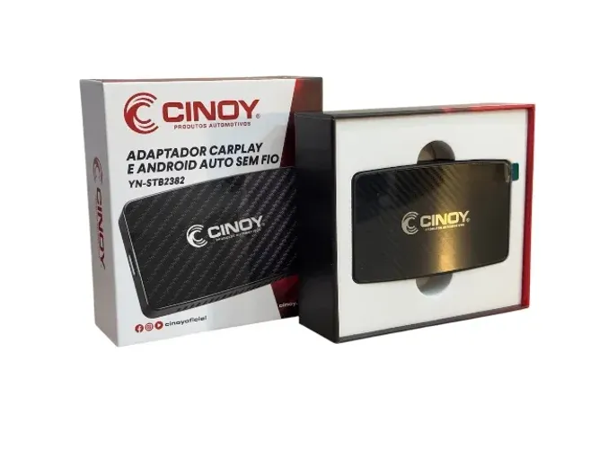 Adaptador Para Carplay E Android Auto Sem Fio Cinoy Youtube