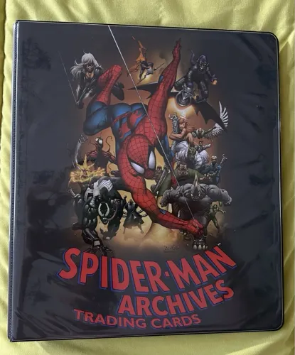Spider Man Archives Rittenhouse 2009 Card Album Binder Marvel Comics Cards Homem Aranha