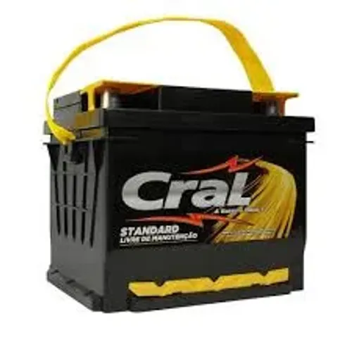Bateria automotiva Cral 60 - 12 meses de garantia