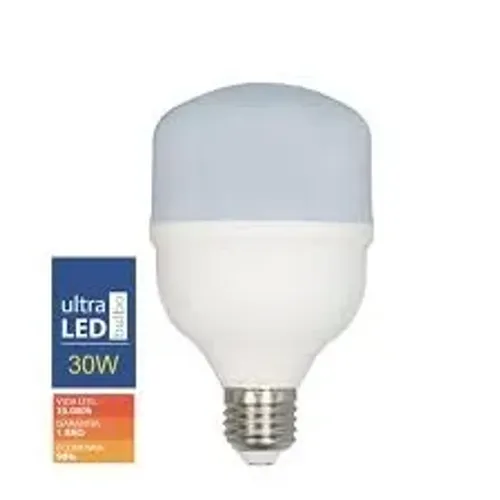 Lâmpada Bulbo Super Led 30w Bivolt E27 Branca Fria