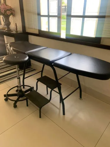 Maca 3 posições com escada e mocho - Excelente estado