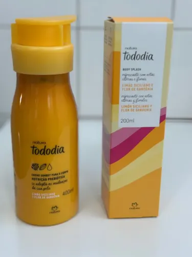 Kit Natura Tododia Limão Siciliano e Flor de Gardênia