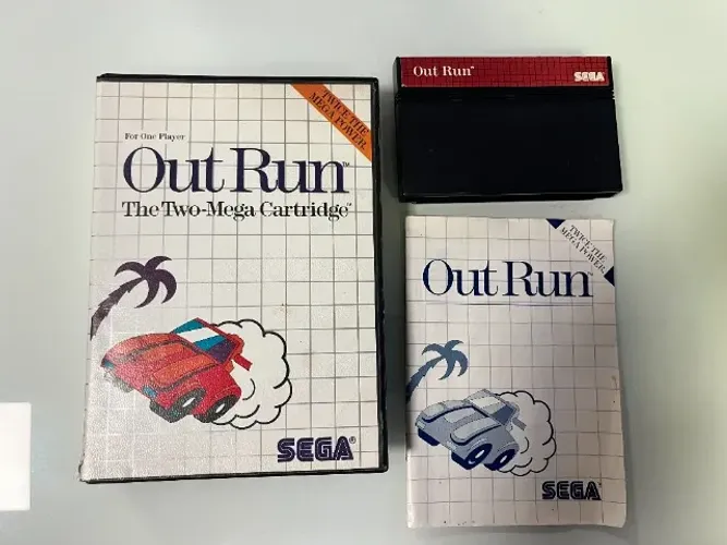 out run master system completo americano