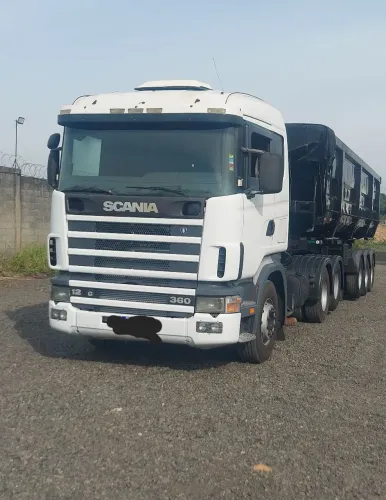 Scania 124/360 cv/ caçamba randon 2022