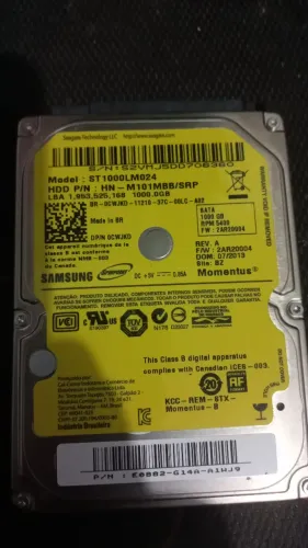 Hd 1 tera Notebook