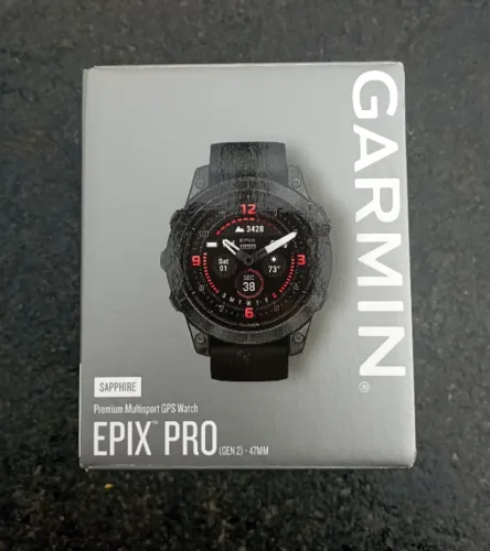 Garmin Epix Pro (Gen 2) Sapphire Edition 47mm, Novo na Caixa