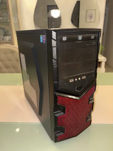 Gabinete para PC + Fonte e Leitor de DVD