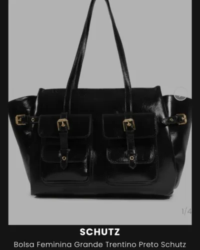 Bolsa schultz original preta