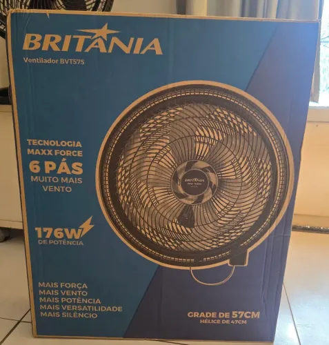 Ventilador de parede Britânia 57cm
