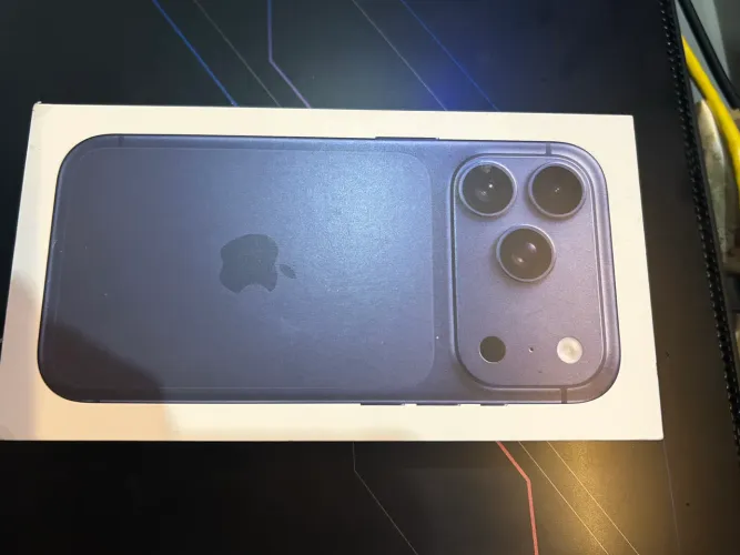 CAIXA ORIGINAL IPHONE 17 PRO 256GB BLUE