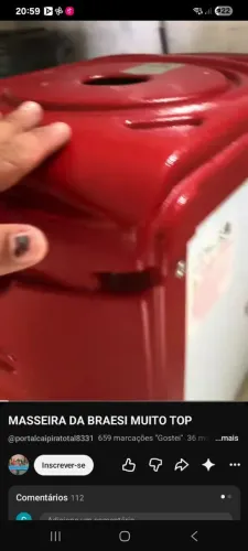 Massadeira zera demais