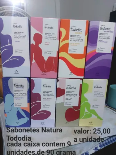 Sabonetes Natura Tododia