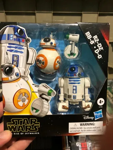 Figura De Ação Star Wars Droids R2d2, Bb-8 E D-0