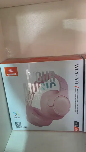 Fone de Ouvido JBL Rosa