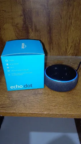 Alexa echo dot 3ª geração (usado)