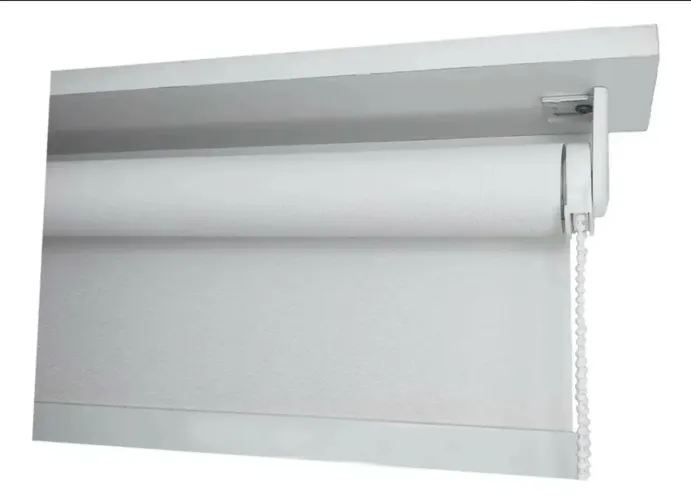 Persiana Rolon Tela Solar 5% 1,20 x 1,80 Branco (3 unidades)