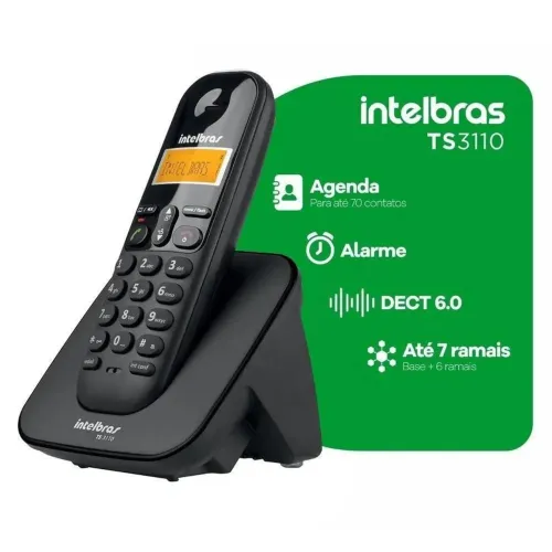 Telefone Sem Fio Digital intelbras novo lacrado