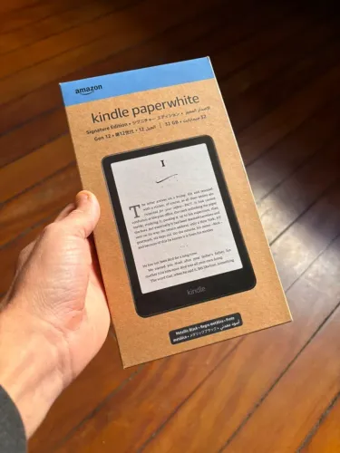 Kindle Paperwhite Signature 32gb geração 12 preto metálico