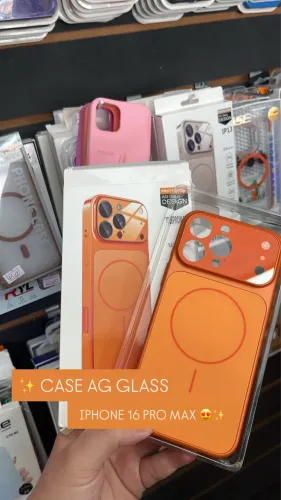 Case AG GLASS para iPhone 16 Pro Max 