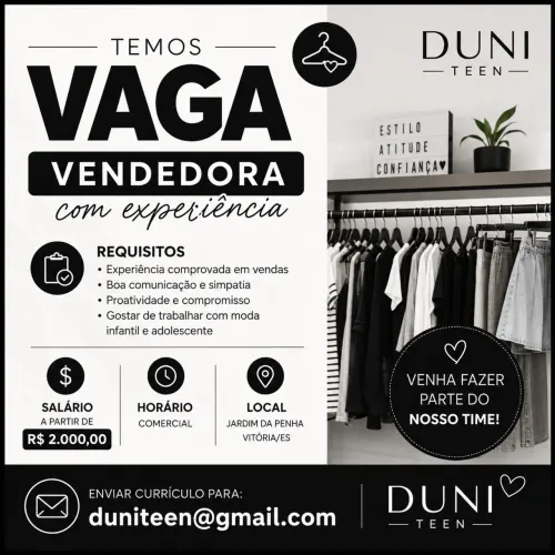 Vaga de emprego 