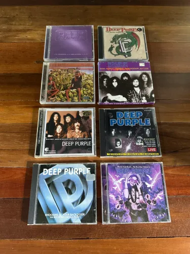 Deep Purple - Lote c/ 9 CDS