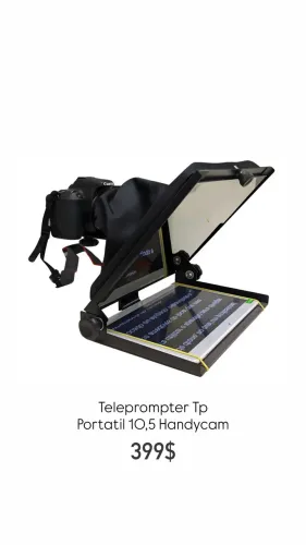 Teleprompter Tp Portatil 10,5 Handycam