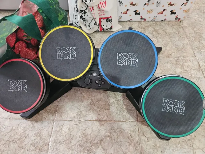 Bateria de Rock Band Harmonix original